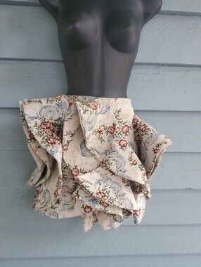 AKIRA Multicolor Floral Tapestry Skirt